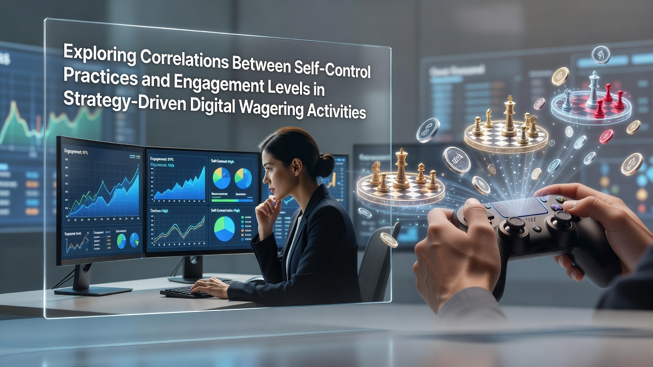 Darstellung von Spielern bei strategiegetriebenen digitalen Wettaktivitäten mit Fokus auf Selbstkontrolle