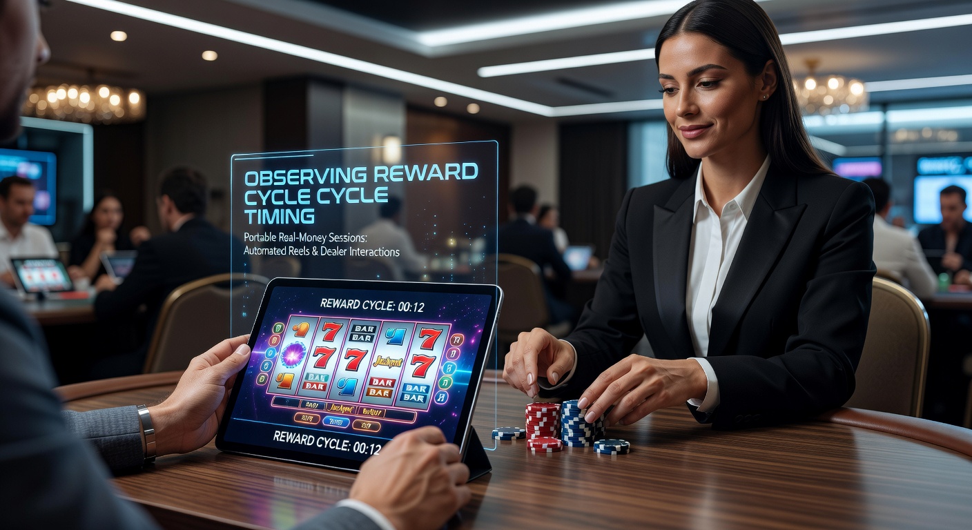 Mobile Geräte zeigen hybride Casino-Sessions mit automatisierten Walzen und Live-Dealer-Elementen