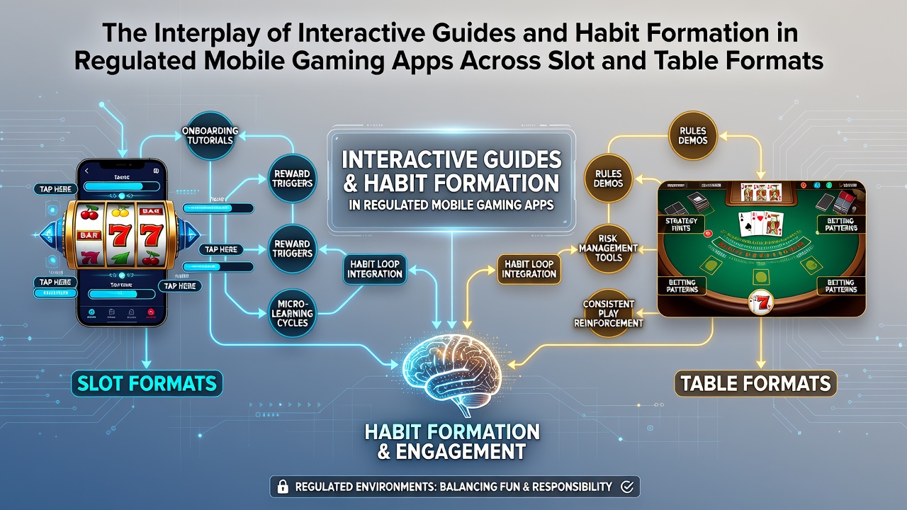 Interaktive Guides und Gewohnheitsbildung in mobilen Slot- und Tischspiel-Apps